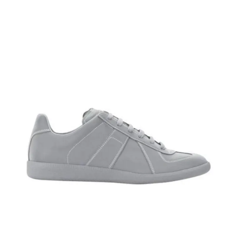Maison Margiela Replica Low Top Skateboard Shoes Men's Gray-1