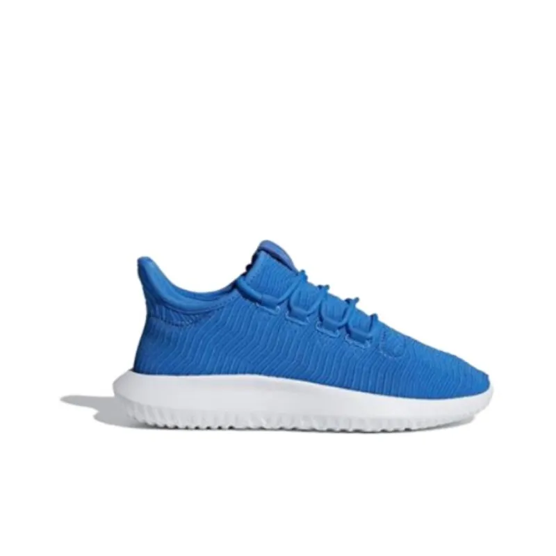 Adidas Anti Slip Wear Resistant Low Top Kids' Running Shoes Blue Teenagers-1