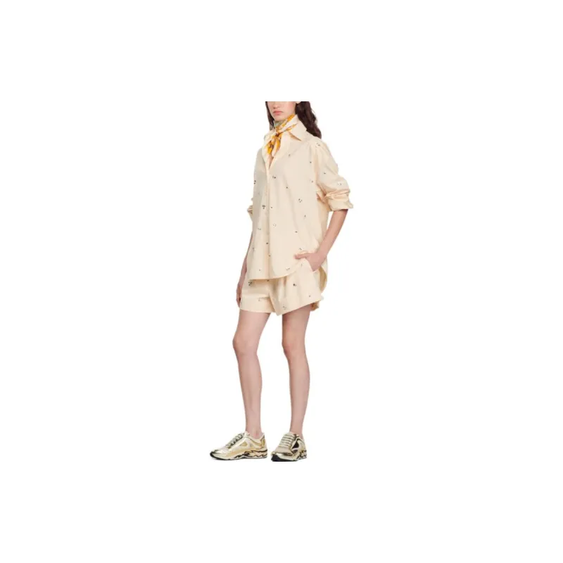 Sandro Shirts Women's Beige Yellow-3