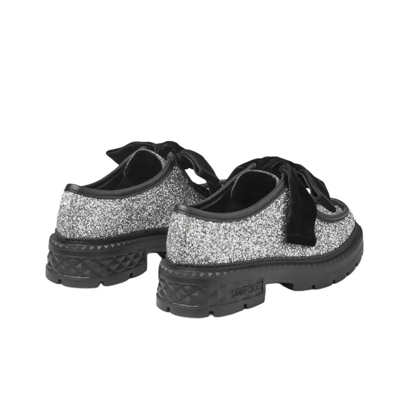 Jimmy Choo Marlow Loafers Men's Silver-4