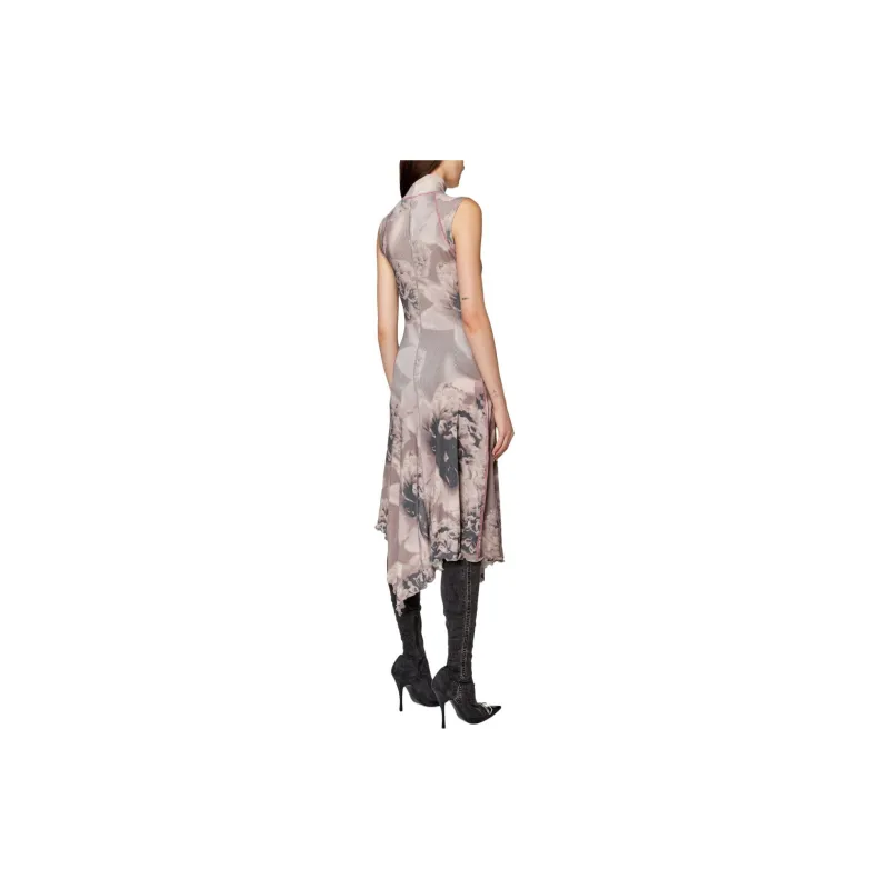DIESEL Sleeveless Dresses Women's Light Purple-2