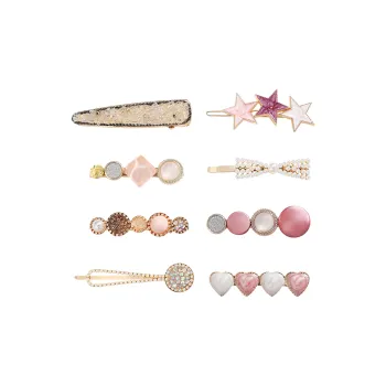 Yiru Alloy Sweet Style Versatile Edge Clip Kids'