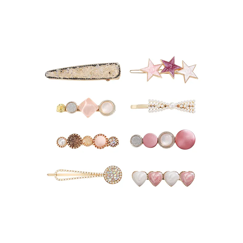 Yiru Alloy Sweet Style Versatile Edge Clip Kids'-0