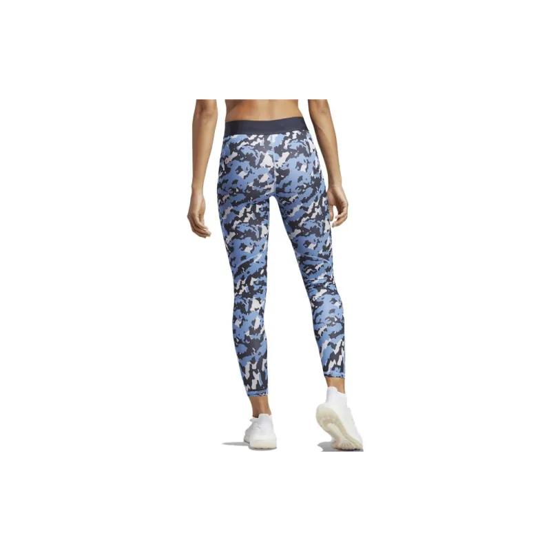 Adidas Free Shipping With AdiClub Techfit Camo 7/8 Leggings-1