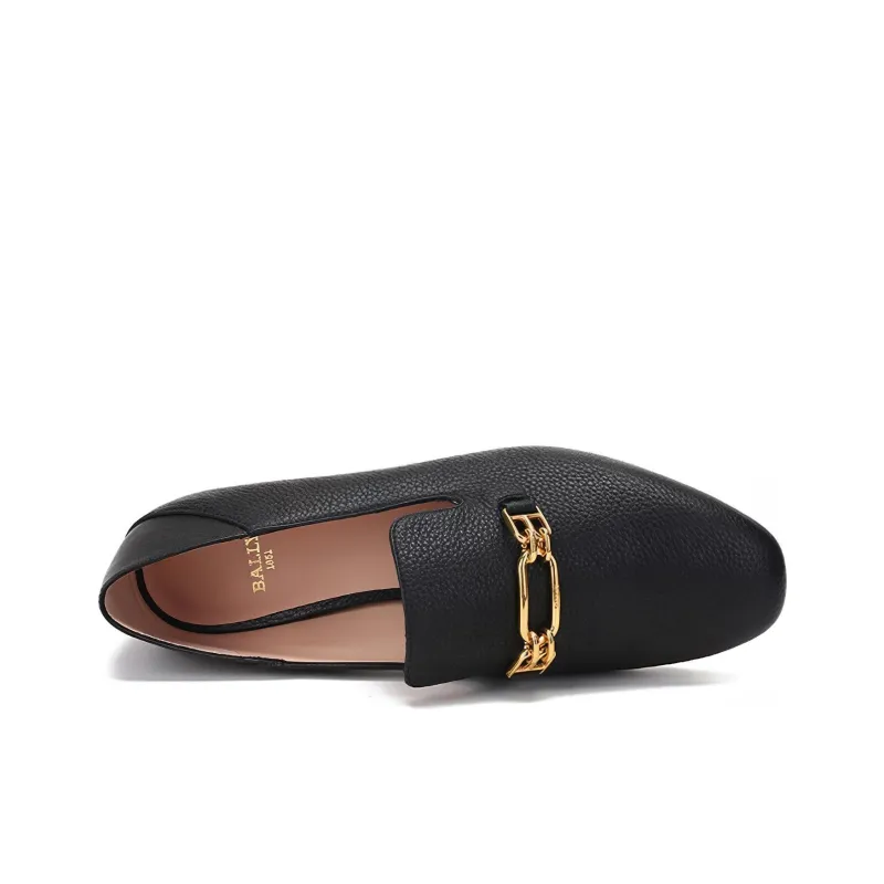BALLY Casual Single Shoes Women's Black-4