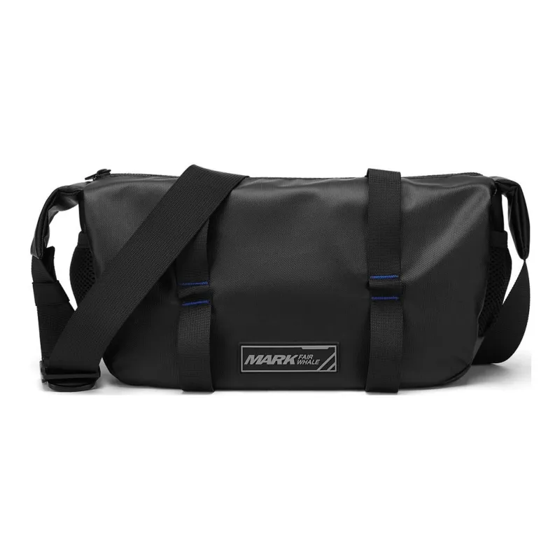 FAIRWHALE Fabric One Shoulder/Crossbody Bag Regular Men's Black/Gray Black-0