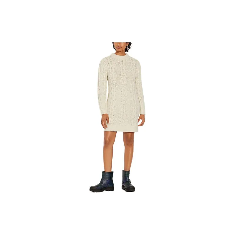 COACH FW22 Long Sleeved Dresses Women's Beige Yellow-1