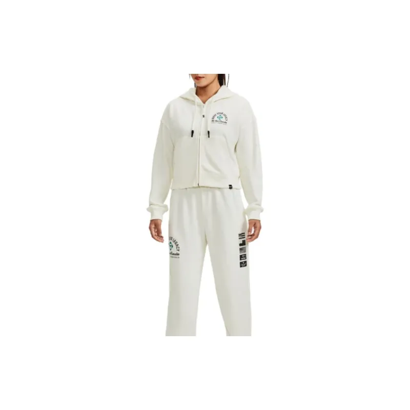 Under Armour Project Sweatshirt Women's Ivory White-6