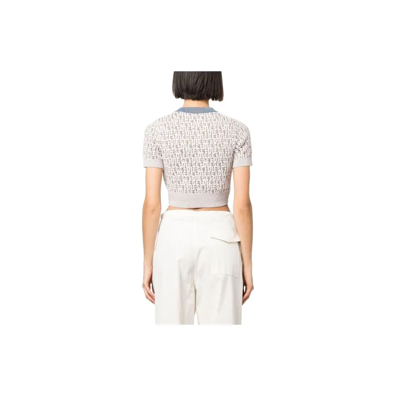 DIESEL Crop Tops Women's White-3