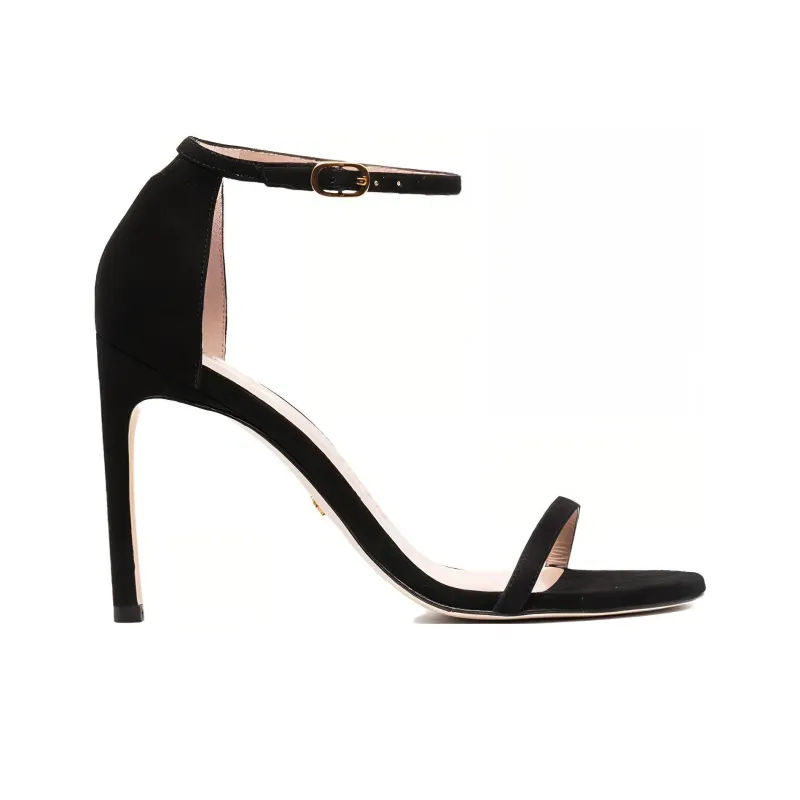stuart weitzman Nudist 120mm Suede Sandals-1
