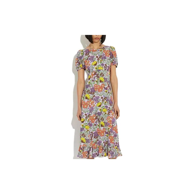 COACH Short-Sleeved Dresses Women's Multicolor-1