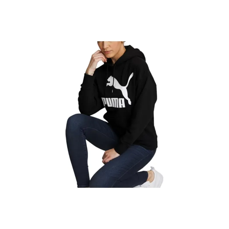 PUMA Classics Women's Logo Hoodie-5