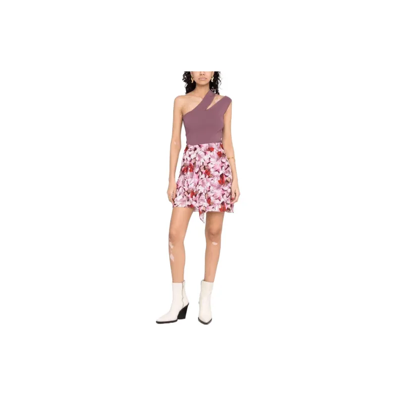 IRO NIGHT Casual Short Skirts Women's Pink-1