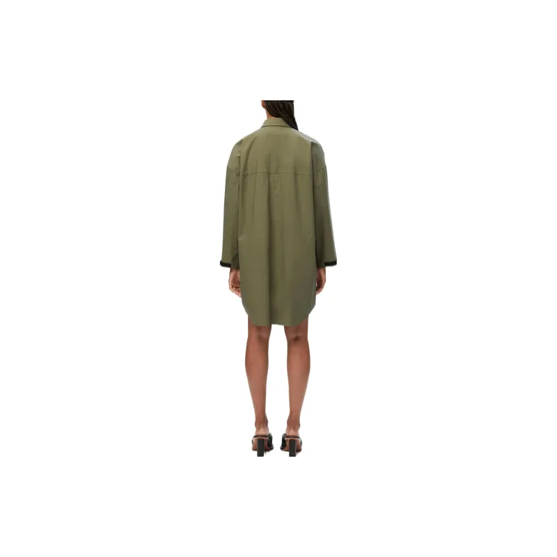 AMBUSH Oversized Long Shirt Dress 'Thyme'-2