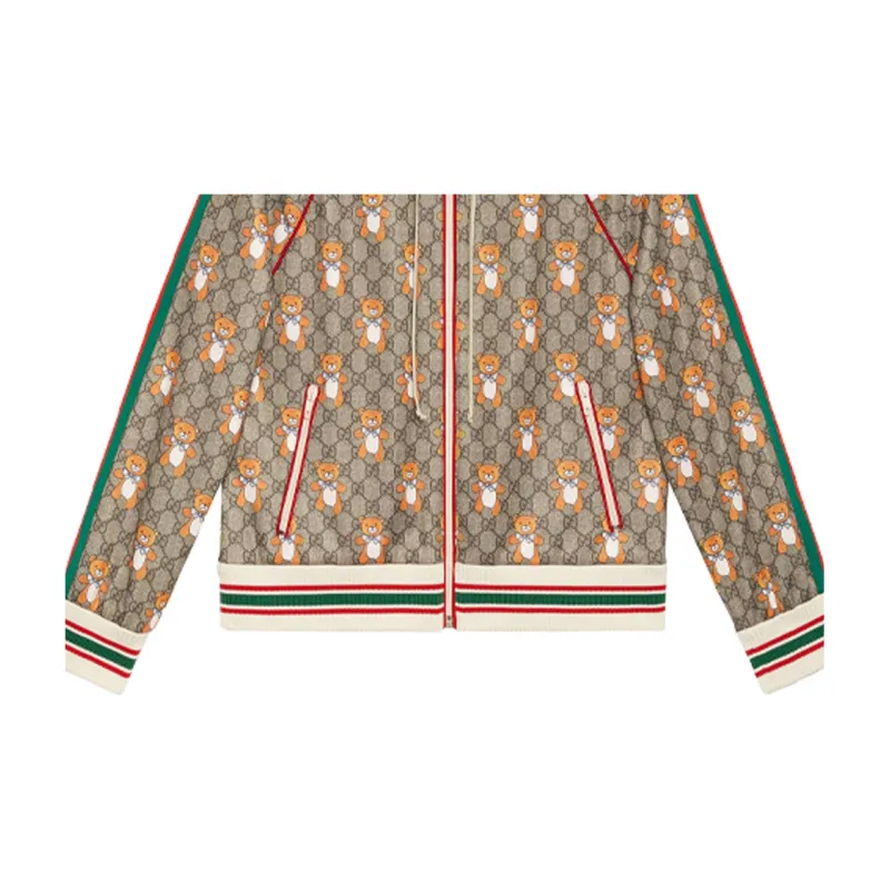 GUCCI Jackets Women's Brown-5
