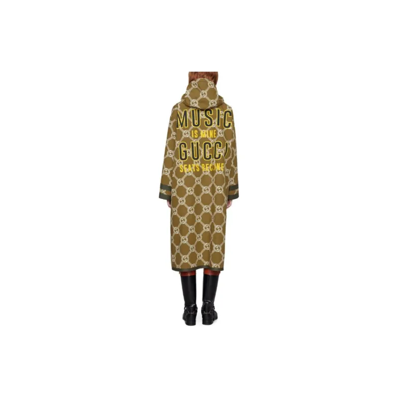 GUCCI Coats Women's Brown-3