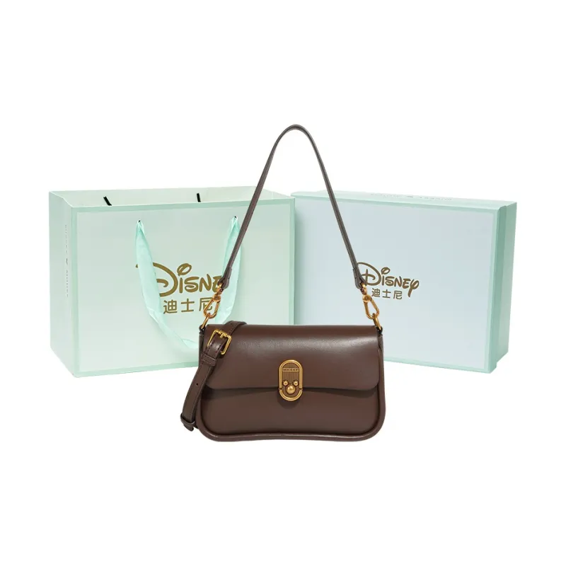 Disney Mickey Series PU Leather Crossbody Bag Regular Women's Brown-14