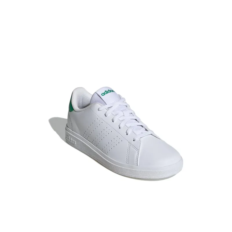 Adidas Advantage Base 2.0 J 'White Green'-2