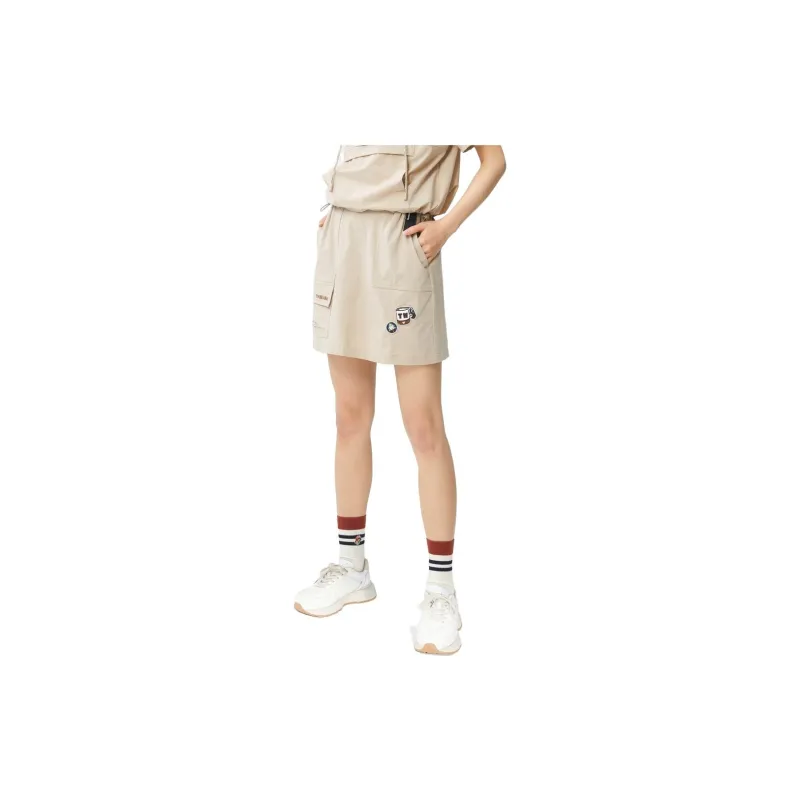 Teenie Weenie Skirt Women's Light Khaki-3