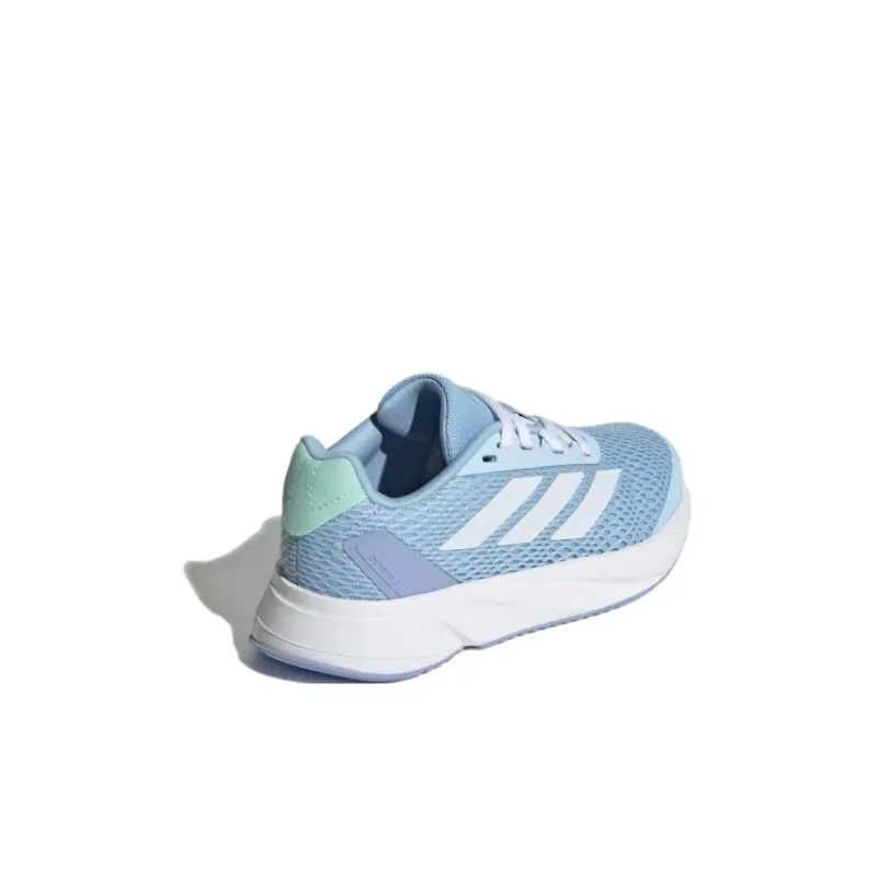 Adidas DURAMO SL Slip Resistant Cushioning Abrasion Resistant Low Top Kids' Running Shoes Blue White Kids'-3