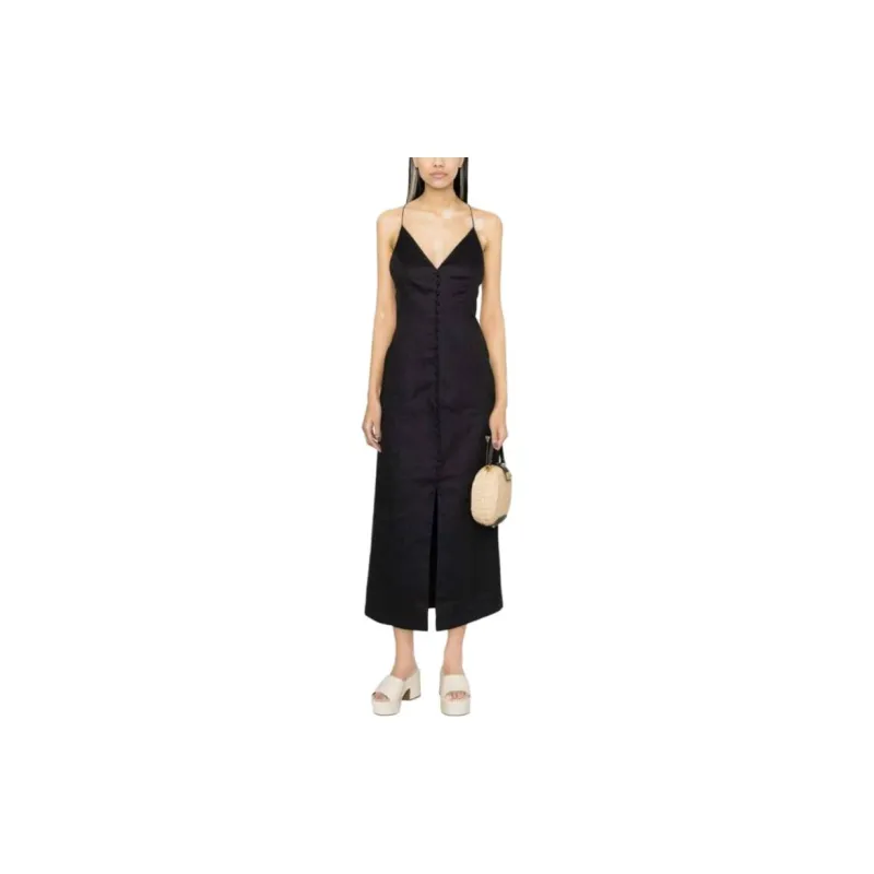 Zimmermann Slip Dresses Women's Black-1