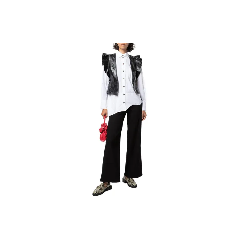 GANNI Shirts Women's White-1