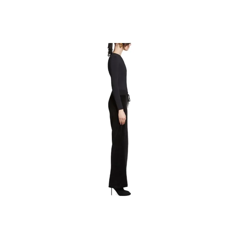 Balenciaga Low Waist Joggers In Black Black-3