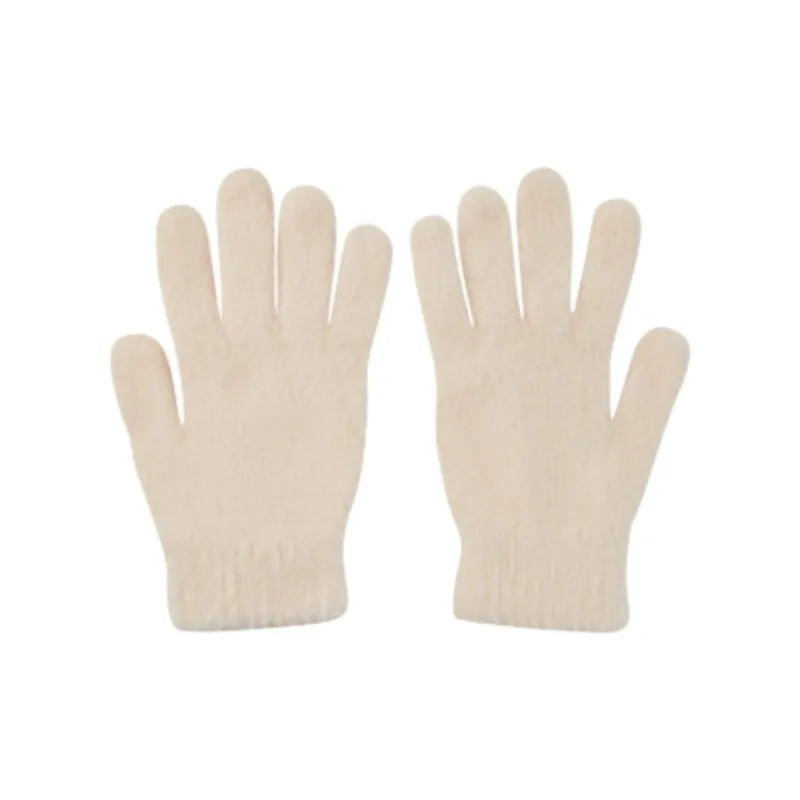 LiNing Polyester Knit Gloves Unisex Apricot/Green-1