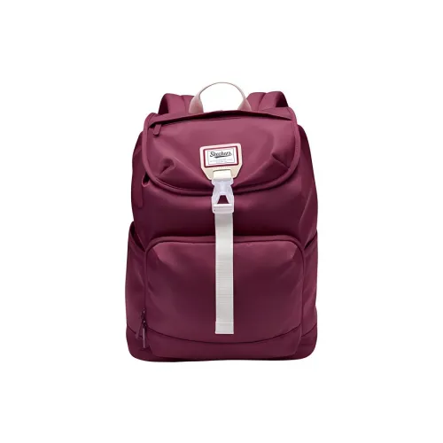 Skechers Fabric Backpack Regular Unisex Saddle Red