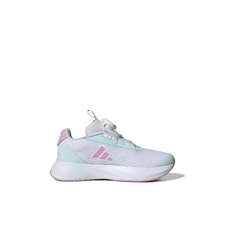 Adidas Duramo Sl Abrasion Resistant Low Top Kids Lifestyle Shoes White Pink Kids'-3