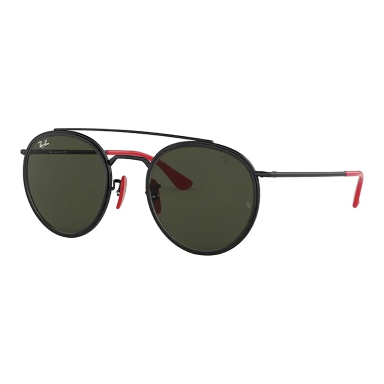 RayBan Metal Round Sunglasses Unisex Black-0