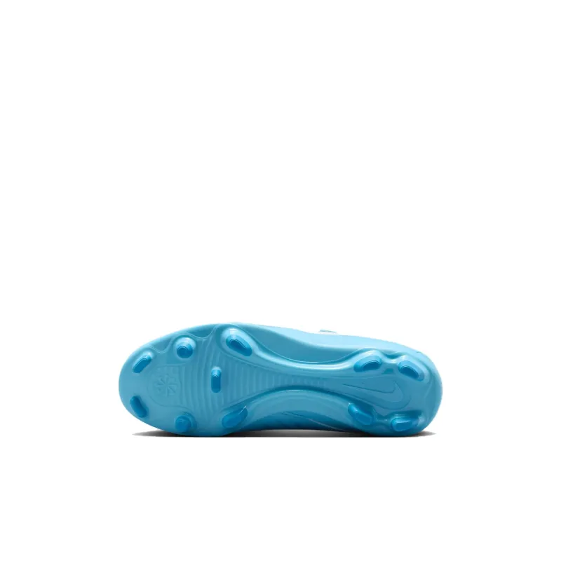 Nike Phantom Luna 2 High Top Kids' Soccer Shoes Blue White Kids'-4