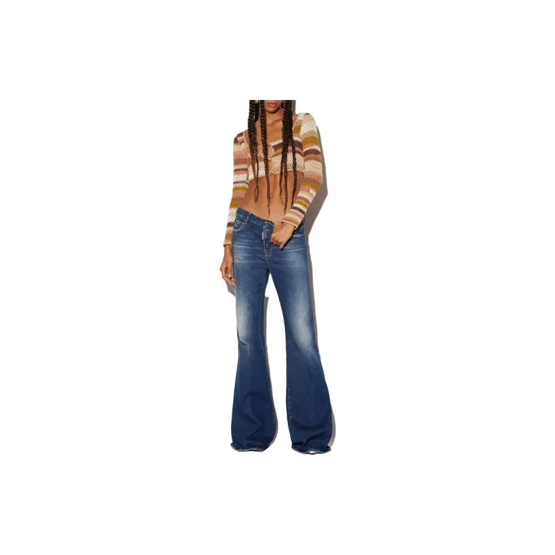 DSQUARED 2 Flared Stretch Jeans-2