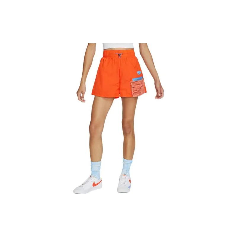 Nike Casual Shorts Women's Orange-2
