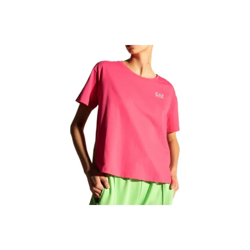 EMPORIO ARMANI EA7 SS23 T Shirt Women's Pink-1