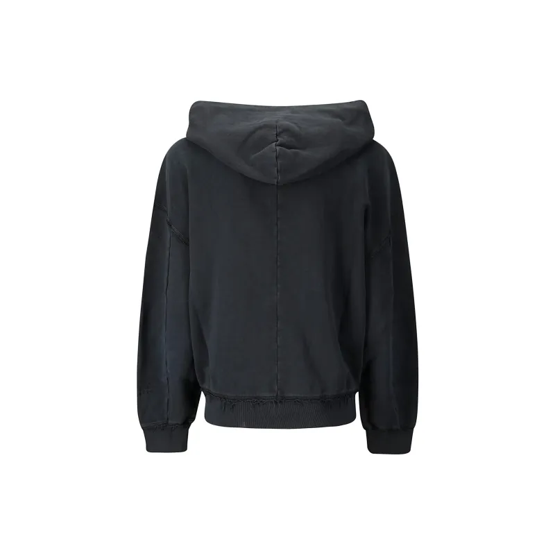 MM6 Maison Margiela Distressed Zip Up Hoodie-1