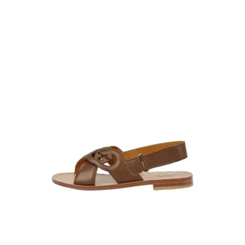 GUCCI Interlocking Children's Sandals Brown Kids'