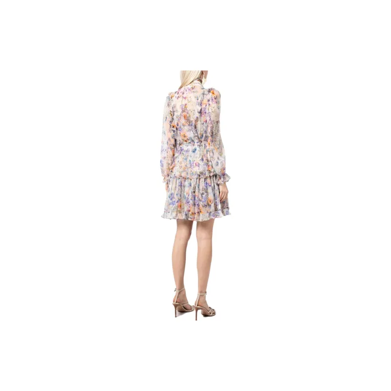 Zimmermann Long Sleeved Dress Women's Multicolor-2