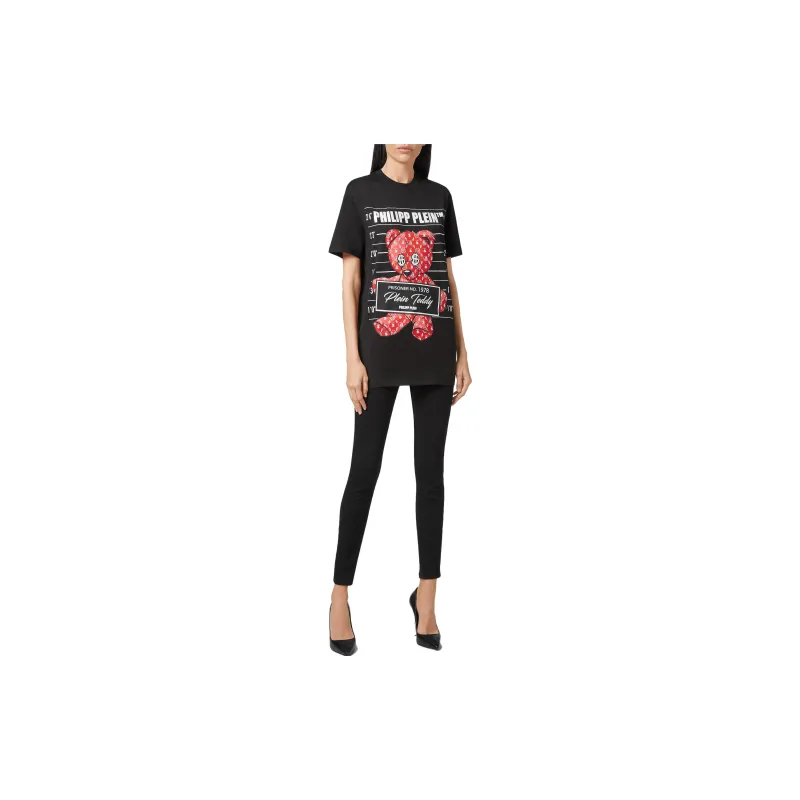 PHILIPP PLEIN T Shirts Women's Black-1