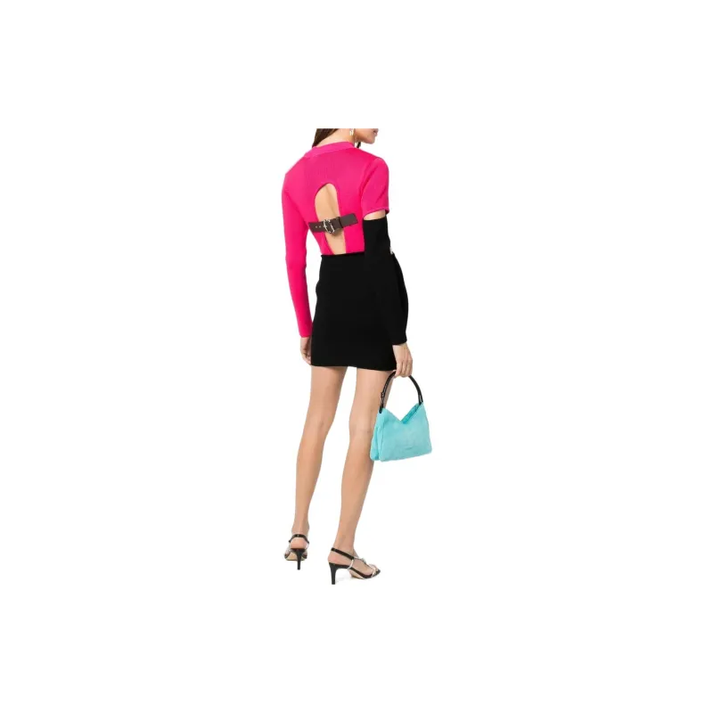 ANDERSSON BELL Cut out Two tone Dress-3