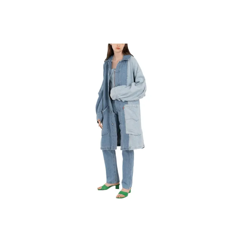 Levi's x Naomi Osaka FW22 Denim Jacket Women's Blue-4