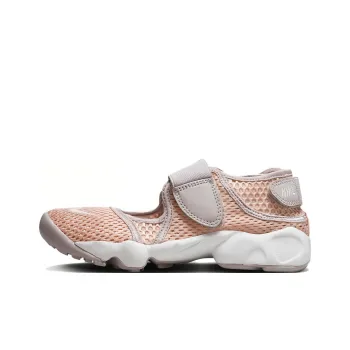 Nike Air Rift 2 Anti Slip Wear Resistant Children's Sandals Pink Brown Teenagers
