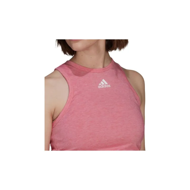 Adidas Sleeveless Dresses Women's Pink-4
