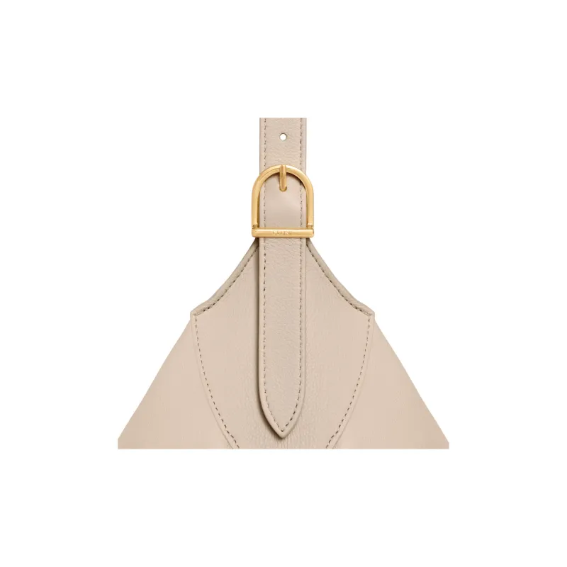 CELINE Romy Collection Calfskin One Shoulder Handbags Medium Size Women's Cappuccino-Colored-3