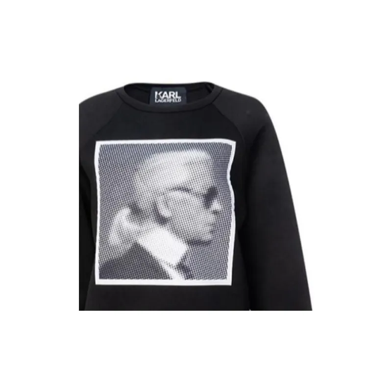 KARL LAGERFELD / Karl Lagerfeld Jeans Sweatshirts Women's Black-4