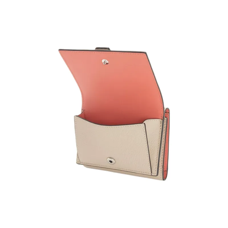 LOEWE Soft Grained Calfskin Wallet Women's Light Oat With Honey-3
