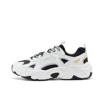 XTEP Star Trail Slip Resistant Breathable Low Top Casual Shoes Women's White Black