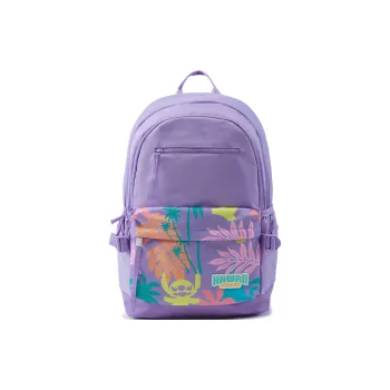 LiNing Sports Life Collection Polyester Backpack Women's Light Iris Purple