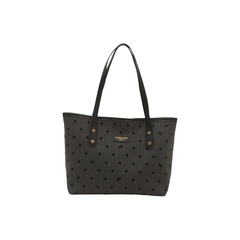 FCTOSSR PC Shoulder Bag Regular Women's Heart/Red Polka Dots/Bowknot/Five Pointed Star-10
