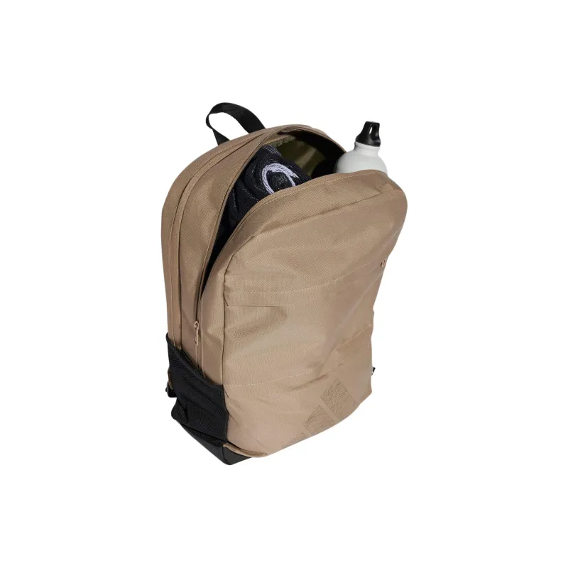 Adidas Polyester Backpack Unisex Brown-3